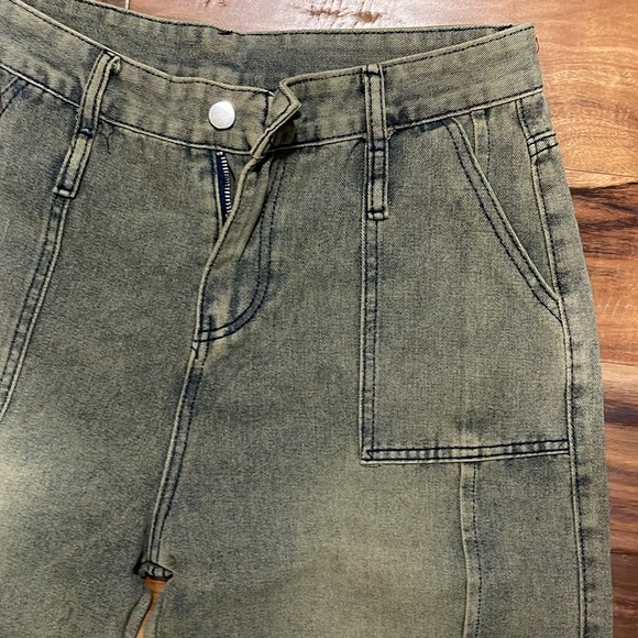 Jeans Stylish Wide-Leg Jeans size XL brand Yue Chen - Picture 6 of 8